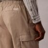Calças cargo de corte reto em algodão Cotton Stretch Calças cargo de corte reto em algodão Cotton Stretch