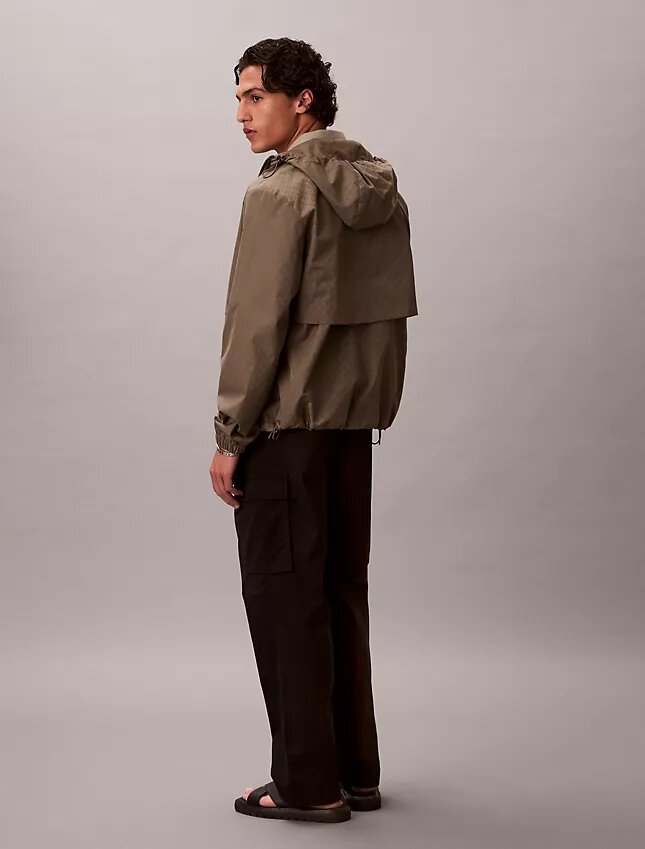 Calças cargo de corte reto em algodão Cotton Stretch Calças cargo de corte reto em algodão Cotton Stretch