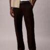 Calças cargo retas em algodão Cotton Stretch estilo anos 90