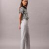 Calças chino de corte reto em algodão Cotton Stretch