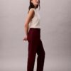 Calças chino de corte reto em algodão Cotton Stretch