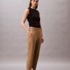 Calças chino de corte reto em algodão Cotton Stretch Calças chino de corte reto em algodão Cotton Stretch