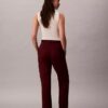 Calças chino de corte reto em algodão Cotton Stretch