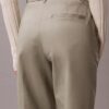 Calças chino de corte reto em algodão Cotton Stretch Calças chino de corte reto em algodão Cotton Stretch