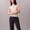 Calças chino de corte reto em algodão Cotton Stretch Calças chino de corte reto em algodão Cotton Stretch
