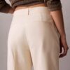 Calças chino de corte reto em algodão Cotton Stretch Calças chino de corte reto em algodão Cotton Stretch