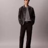 Calças chino retas em algodão Cotton Stretch 90s Straight Calças chino retas em algodão Cotton Stretch 90s Straight
