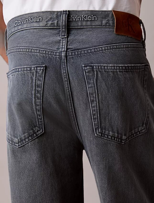 Calças de Jeans largas Calças de Jeans largas