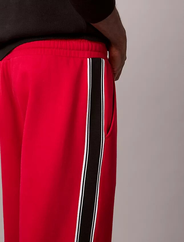Calças de moletom clássicas de malha Calças de moletom clássicas de malha