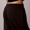 Calças de pijama em mistura de felpo de algodão Calças de pijama em mistura de felpo de algodão
