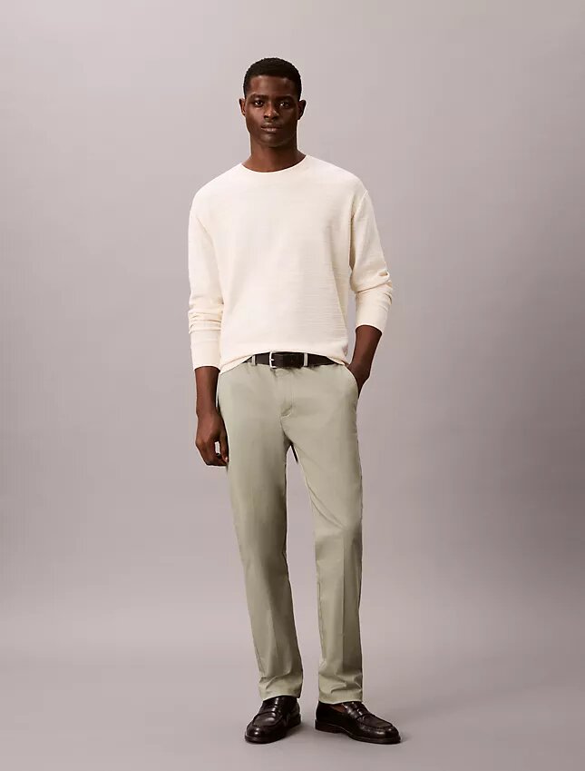 Calças justas em algodão elástico Cotton Stretch Calças justas em algodão elástico Cotton Stretch