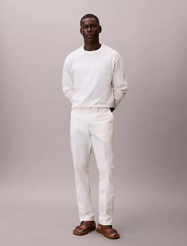 Calças justas em algodão elástico Cotton Stretch Calças justas em algodão elástico Cotton Stretch