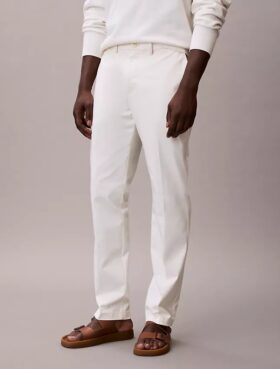 Calças justas em algodão elástico Cotton Stretch