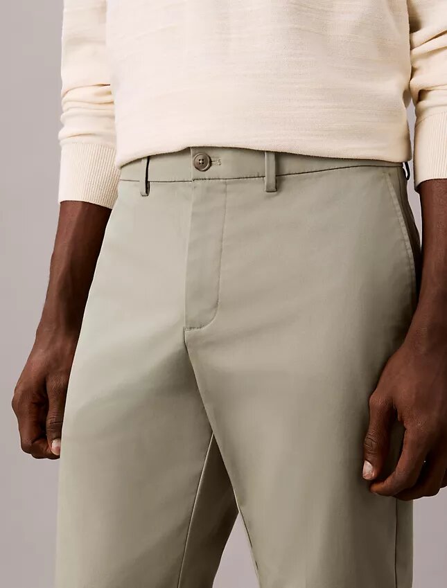 Calças justas em algodão elástico Cotton Stretch Calças justas em algodão elástico Cotton Stretch