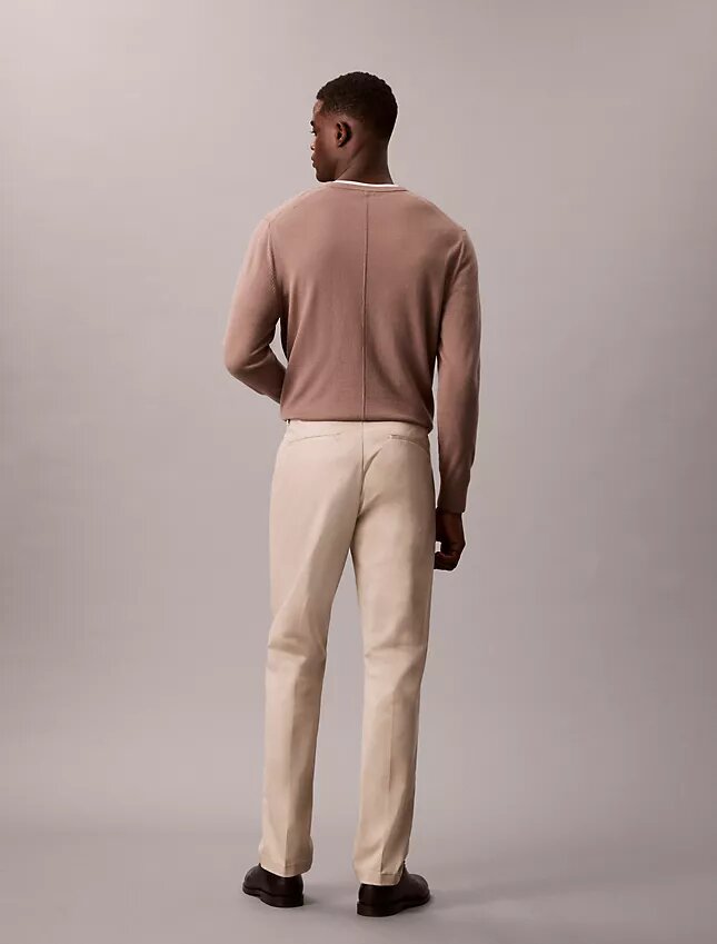 Calças justas em algodão elástico Cotton Stretch Calças justas em algodão elástico Cotton Stretch