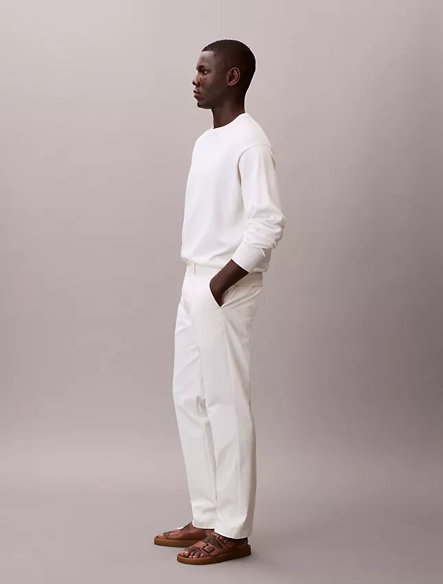 Calças justas em algodão elástico Cotton Stretch Calças justas em algodão elástico Cotton Stretch