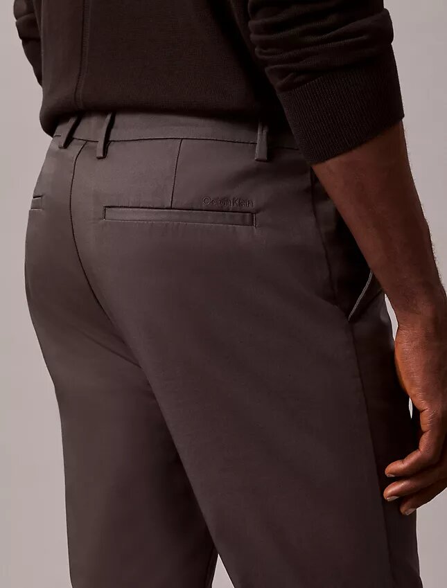 Calças justas em algodão elástico Cotton Stretch Calças justas em algodão elástico Cotton Stretch