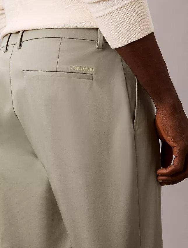 Calças justas em algodão elástico Cotton Stretch Calças justas em algodão elástico Cotton Stretch