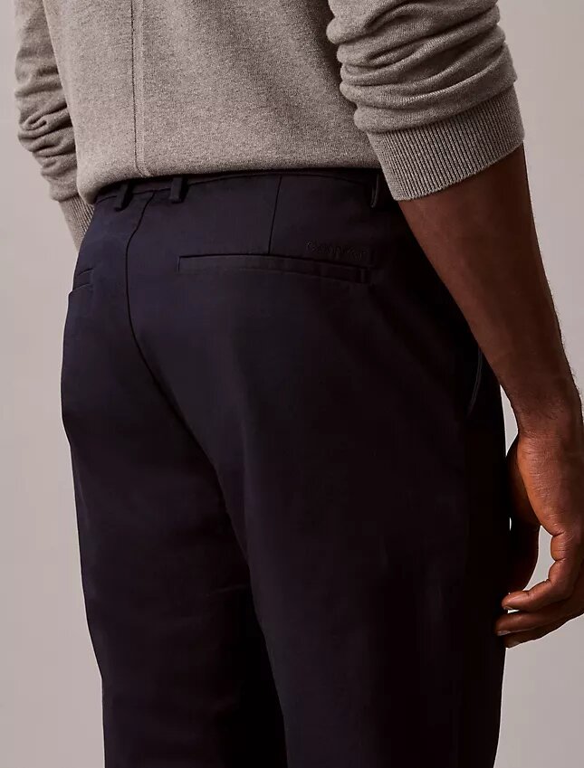Calças justas em algodão elástico Cotton Stretch Calças justas em algodão elástico Cotton Stretch