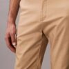 Calças Retas em Cotton Stretch