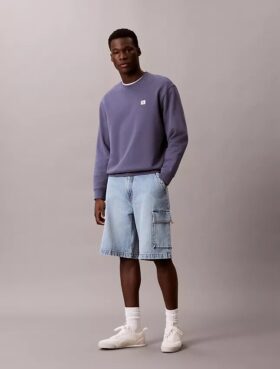 Calções cargo de Denim dos anos 90