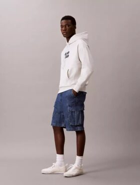 Calções cargo de Denim dos anos 90