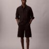 Calções cargo em sarja Cotton Stretch de algodão