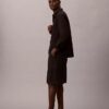Calções cargo em sarja Cotton Stretch de algodão