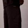 Calções cargo em sarja Cotton Stretch de algodão