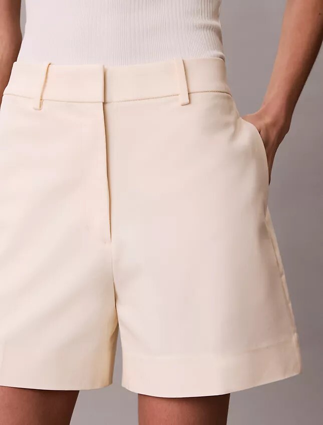 Calções chino em algodão Cotton Stretch Calções chino em algodão Cotton Stretch