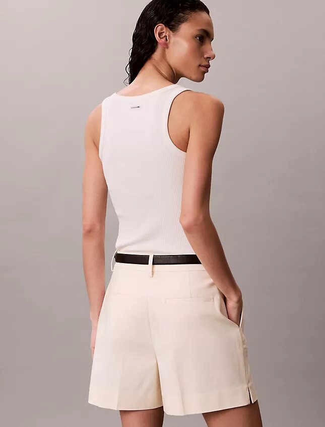 Calções chino em algodão Cotton Stretch Calções chino em algodão Cotton Stretch