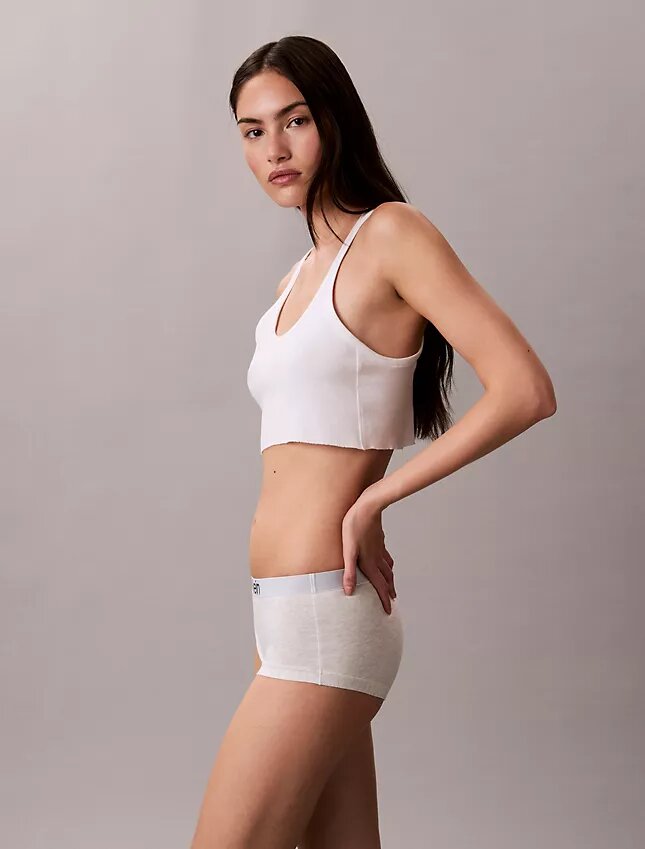 Calções curtos em algodão Cotton Stretch extra macio Calções curtos em algodão Cotton Stretch extra macio