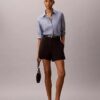 Calções de chino em algodão elástico Cotton Stretch Calções de chino em algodão elástico Cotton Stretch