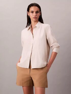 Calções de chino em algodão elástico Cotton Stretch