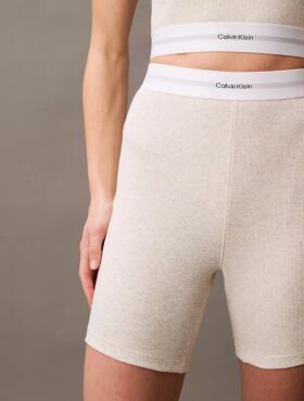 Calções de ciclismo em malha Cotton Stretch de algodão