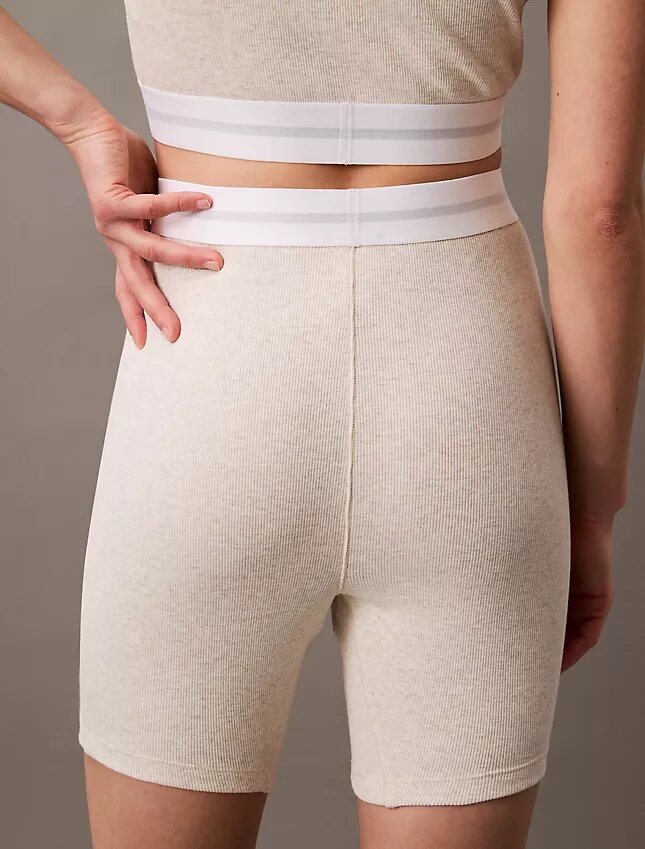 Calções de ciclismo em malha Cotton Stretch de algodão Calções de ciclismo em malha Cotton Stretch de algodão