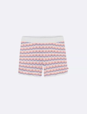 Calções de croché para meninas