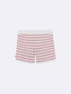 Calções de croché para meninas