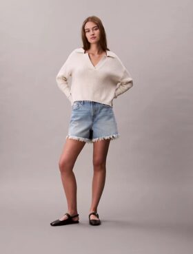Calções de Denim de 7,6 cm dos anos 90