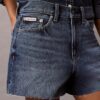 Calções de Denim de 7,6 cm dos anos 90