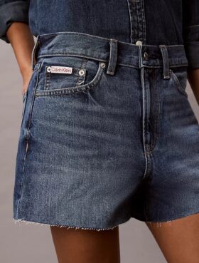 Calções de Denim de 7,6 cm dos anos 90