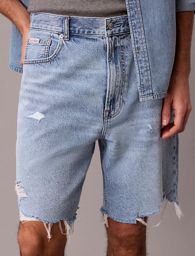 Calções de Denim dos anos 90 Calções de Denim dos anos 90