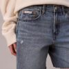 Calções de Denim dos anos 90 com 15 cm Calções de Denim dos anos 90 com 15 cm