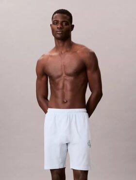 Calções de dormir Icon Cotton Stretch com Monólogo