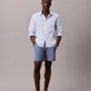 Calções de ganga Cotton Stretch de algodão