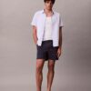 Calções de ganga Cotton Stretch de algodão Calções de ganga Cotton Stretch de algodão