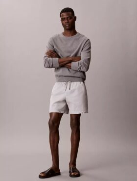 Calções de ganga Cotton Stretch de algodão