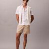 Calções de ganga Cotton Stretch de algodão Calções de ganga Cotton Stretch de algodão