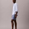 Calções de ganga Cotton Stretch de algodão