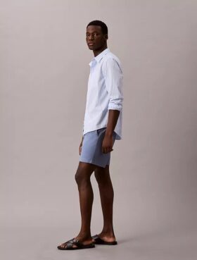 Calções de ganga Cotton Stretch de algodão